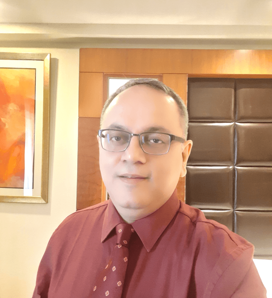 Portrait of Dr Bharat Reikhi